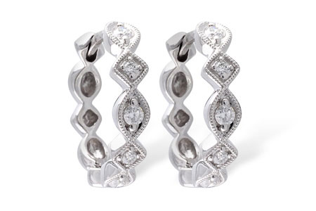 B010-36550: EARRINGS .22 TW