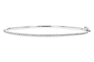 D199-53896: BANGLE BRACELET .50 TW