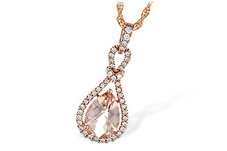 E199-45668: NECK 1.54 MORGANITE 1.75 TGW