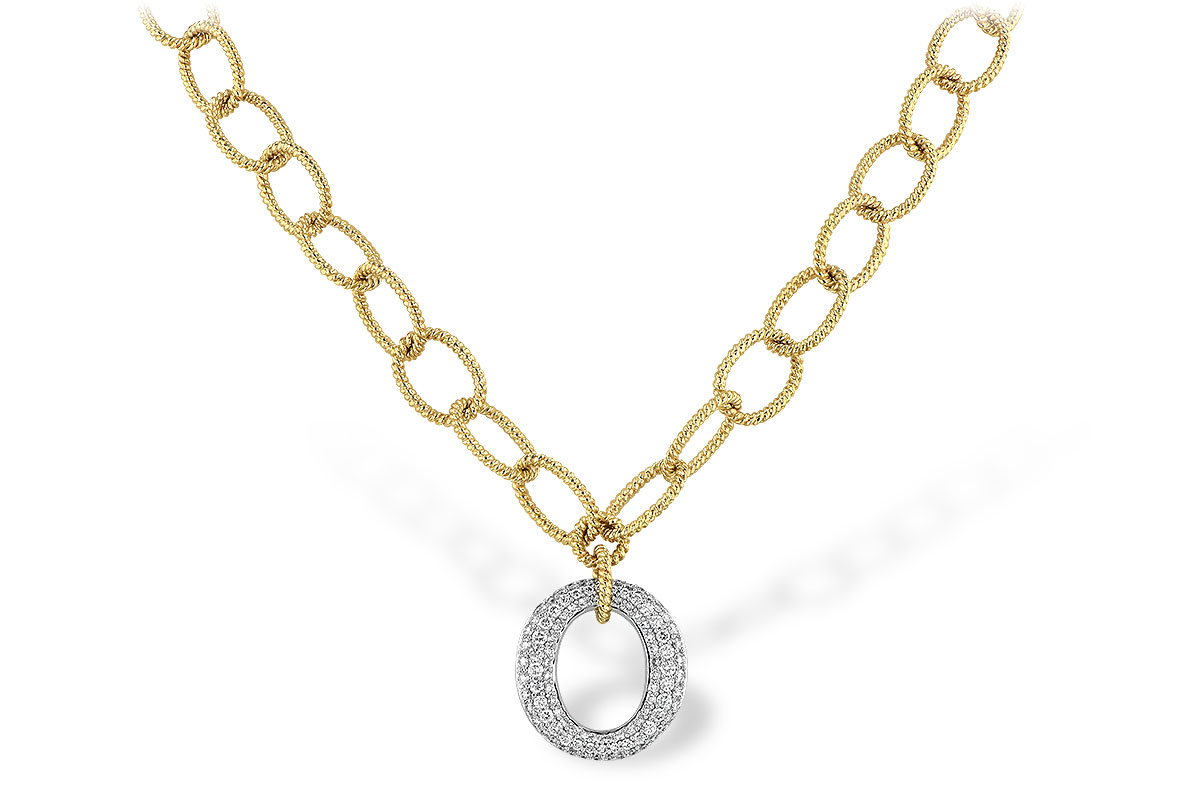 E199-46577: NECKLACE 1.02 TW (17 INCHES)