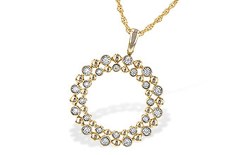 G199-50195: NECKLACE .12 TW