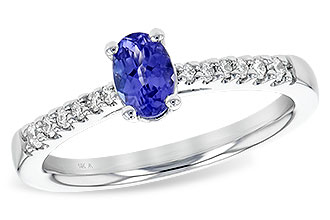 H199-52913: LDS RG .47 TANZANITE .62 TGW