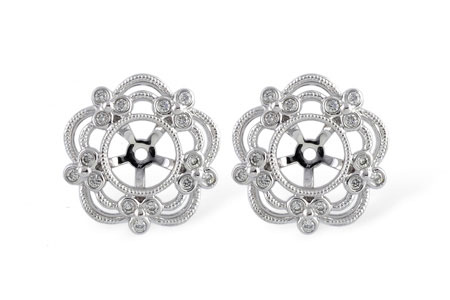 M194-94813: EARRING JACKETS .16 TW (FOR 0.75-1.50 CT TW STUDS)