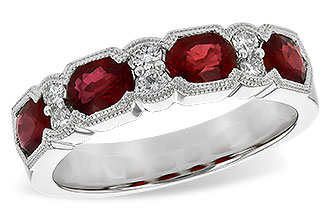 M199-47522: LDS WED RG 1.66 RUBY 1.84 TGW (5x4MM RUBY)