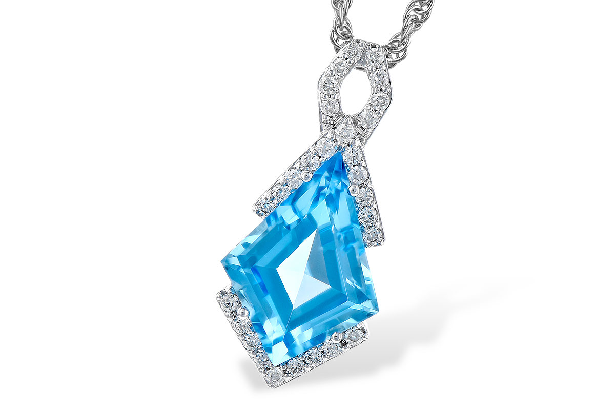 M282-20186: NECK 2.40 BLUE TOPAZ 2.53 TGW