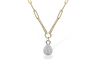 B283-09359: NECKLACE 1.26 TW (17 INCHES)