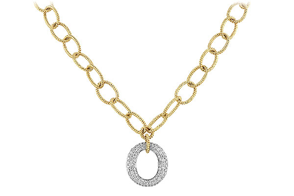 E199-46577: NECKLACE 1.02 TW (17 INCHES)