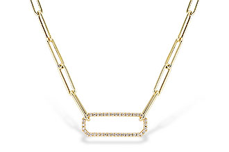 G283-09359: NECKLACE .50 TW (17 INCHES)