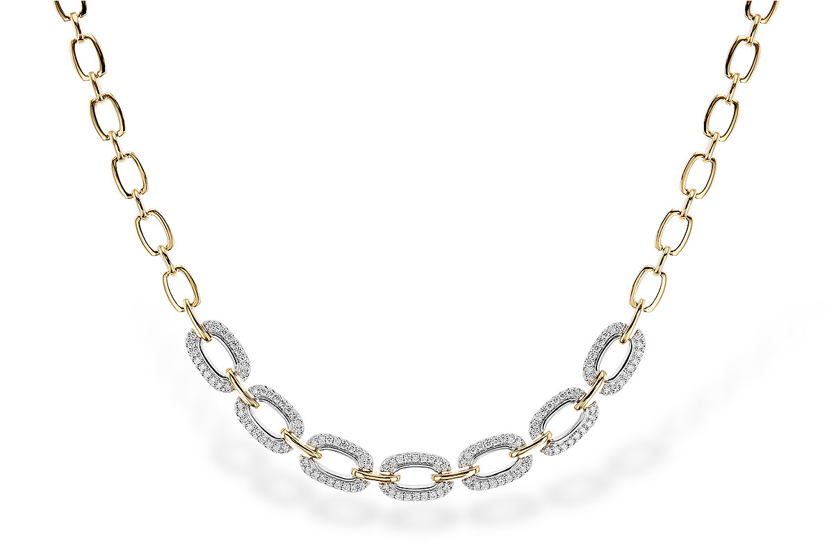 L283-10204: NECKLACE 1.95 TW (17 INCHES)
