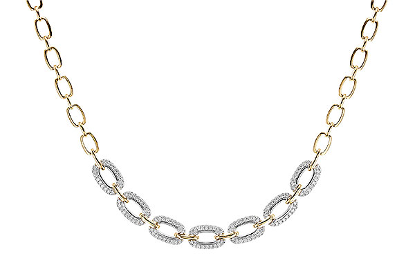 L283-10204: NECKLACE 1.95 TW (17 INCHES)