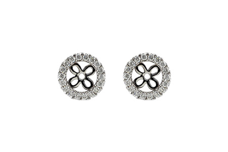 M196-76559: EARRING JACKETS .24 TW (FOR 0.75-1.00 CT TW STUDS)